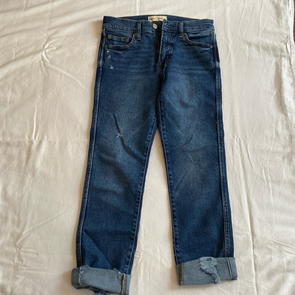 Gap 1969 High Rise Slim Straight Jean classy blue